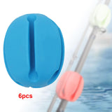 Maxbell 6x Fishing Rod Holder Straps Pole Clips Boat Fishing Fishing Rod Fixed Ball Blue