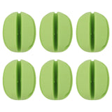 Maxbell 6x Fishing Rod Holder Straps Pole Clips Boat Fishing Fishing Rod Fixed Ball Green