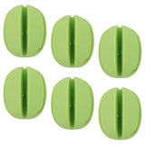 Maxbell 6x Fishing Rod Holder Straps Pole Clips Boat Fishing Fishing Rod Fixed Ball Green