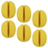 Maxbell 6x Fishing Rod Holder Straps Pole Clips Boat Fishing Fishing Rod Fixed Ball Yellow