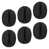 Maxbell 6x Fishing Rod Holder Straps Pole Clips Boat Fishing Fishing Rod Fixed Ball Black