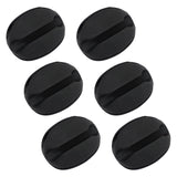 Maxbell 6x Fishing Rod Holder Straps Pole Clips Boat Fishing Fishing Rod Fixed Ball Black