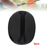 Maxbell 6x Fishing Rod Holder Straps Pole Clips Boat Fishing Fishing Rod Fixed Ball Black