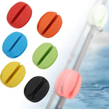 Maxbell 6x Fishing Rod Holder Straps Pole Clips Boat Fishing Fishing Rod Fixed Ball Mixed color