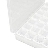 Maxbell Fly Tying Beads Container 28 Compartment Waterproof Clear Fishing Tackle Box