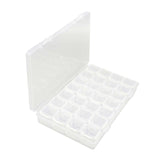 Maxbell Fly Tying Beads Container 28 Compartment Waterproof Clear Fishing Tackle Box