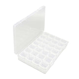 Maxbell Fly Tying Beads Container 28 Compartment Waterproof Clear Fishing Tackle Box