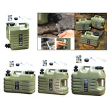 Maxbell Water Container with Spigot Water Storage Jug for Washing Hand BBQ Fishing