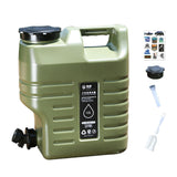 Maxbell Water Container with Spigot Water Storage Jug for Washing Hand BBQ Fishing