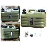 Maxbell Water Container with Spigot Water Storage Jug for Washing Hand BBQ Fishing