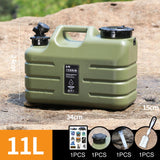 Maxbell Water Container with Spigot Water Storage Jug for Washing Hand BBQ Fishing