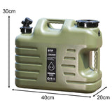 Maxbell Water Container with Spigot Water Storage Jug for Washing Hand BBQ Fishing