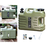 Maxbell Water Container with Spigot Water Storage Jug for Washing Hand BBQ Fishing