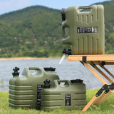 Maxbell Water Container with Spigot Water Storage Jug for Washing Hand BBQ Fishing