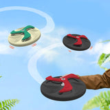 Maxbell Kids Soft Flying Discs Removable Flying Toy Throwing for Party Indoor Sports