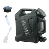 Maxbell 12L Water Container with Faucet Water Bucket for Fishing Picnic Dish Washing Black