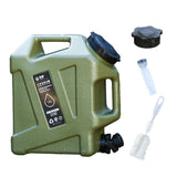 Maxbell 12L Water Container with Faucet Water Bucket for Fishing Picnic Dish Washing Green