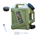 Maxbell 12L Water Container with Faucet Water Bucket for Fishing Picnic Dish Washing Green