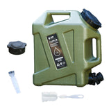 Maxbell 12L Water Container with Faucet Water Bucket for Fishing Picnic Dish Washing Green