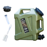 Maxbell 12L Water Container with Faucet Water Bucket for Fishing Picnic Dish Washing Green
