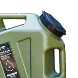 Maxbell 12L Water Container with Faucet Water Bucket for Fishing Picnic Dish Washing Green