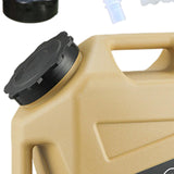 Maxbell 12L Water Container with Faucet Water Bucket for Fishing Picnic Dish Washing Khaki