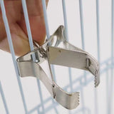 Maxbell Bird Feeding Clip Food Clip Bird Cage Feeder Clip for Parrot Budgie Cockatoo