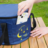 Maxbell Tableware Utensils Organizer Camping Pot Storage Bag for Backpacking Fishing Blue