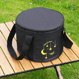 Maxbell Tableware Utensils Organizer Camping Pot Storage Bag for Backpacking Fishing Black