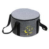 Maxbell Tableware Utensils Organizer Camping Pot Storage Bag for Backpacking Fishing Gray