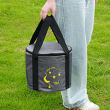 Maxbell Tableware Utensils Organizer Camping Pot Storage Bag for Backpacking Fishing Gray