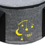 Maxbell Tableware Utensils Organizer Camping Pot Storage Bag for Backpacking Fishing Gray