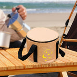 Maxbell Tableware Utensils Organizer Camping Pot Storage Bag for Backpacking Fishing Khaki