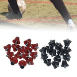 Maxbell 14Pcs Track Shoes Accessories 13mm Football Boot Studs for Athletic Sneakers Red