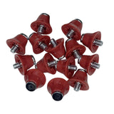 Maxbell 14Pcs Track Shoes Accessories 13mm Football Boot Studs for Athletic Sneakers Red