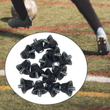 Maxbell 14Pcs Track Shoes Accessories 13mm Football Boot Studs for Athletic Sneakers Gray Black