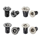 Maxbell 2 Pieces Bike Handlebar Plug Bikes Bar End Plug for Bicycle Foldable Bikes Style A