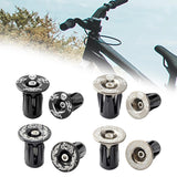 Maxbell 2 Pieces Bike Handlebar Plug Bikes Bar End Plug for Bicycle Foldable Bikes Style A