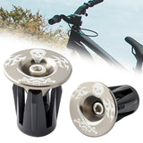Maxbell 2 Pieces Bike Handlebar Plug Bikes Bar End Plug for Bicycle Foldable Bikes Style B