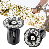 Maxbell 2 Pieces Bike Handlebar Plug Bikes Bar End Plug for Bicycle Foldable Bikes Style C