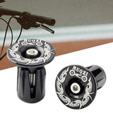 Maxbell 2 Pieces Bike Handlebar Plug Bikes Bar End Plug for Bicycle Foldable Bikes Style C
