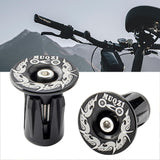 Maxbell 2 Pieces Bike Handlebar Plug Bikes Bar End Plug for Bicycle Foldable Bikes Style C