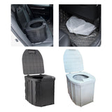 Maxbell Folding Camping Toilet Kids Portable Toilet for Camping Hiking Fishing