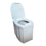 Maxbell Folding Camping Toilet Kids Portable Toilet for Camping Hiking Fishing