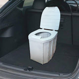 Maxbell Folding Camping Toilet Kids Portable Toilet for Camping Hiking Fishing