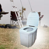 Maxbell Folding Camping Toilet Kids Portable Toilet for Camping Hiking Fishing