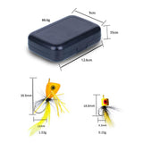 Maxbell 20x Fly Fishing Flies Fishing Tackle Tools with Hooks for Perch Bass Sunfish