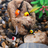 Maxbell 20x Fly Fishing Flies Fishing Tackle Tools with Hooks for Perch Bass Sunfish