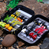 Maxbell 20x Fly Fishing Flies Fishing Tackle Tools with Hooks for Perch Bass Sunfish