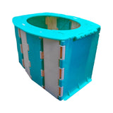 Maxbell Portable Toilet Multipurpose Compact Camping Toilets for Traffic Hiking Home